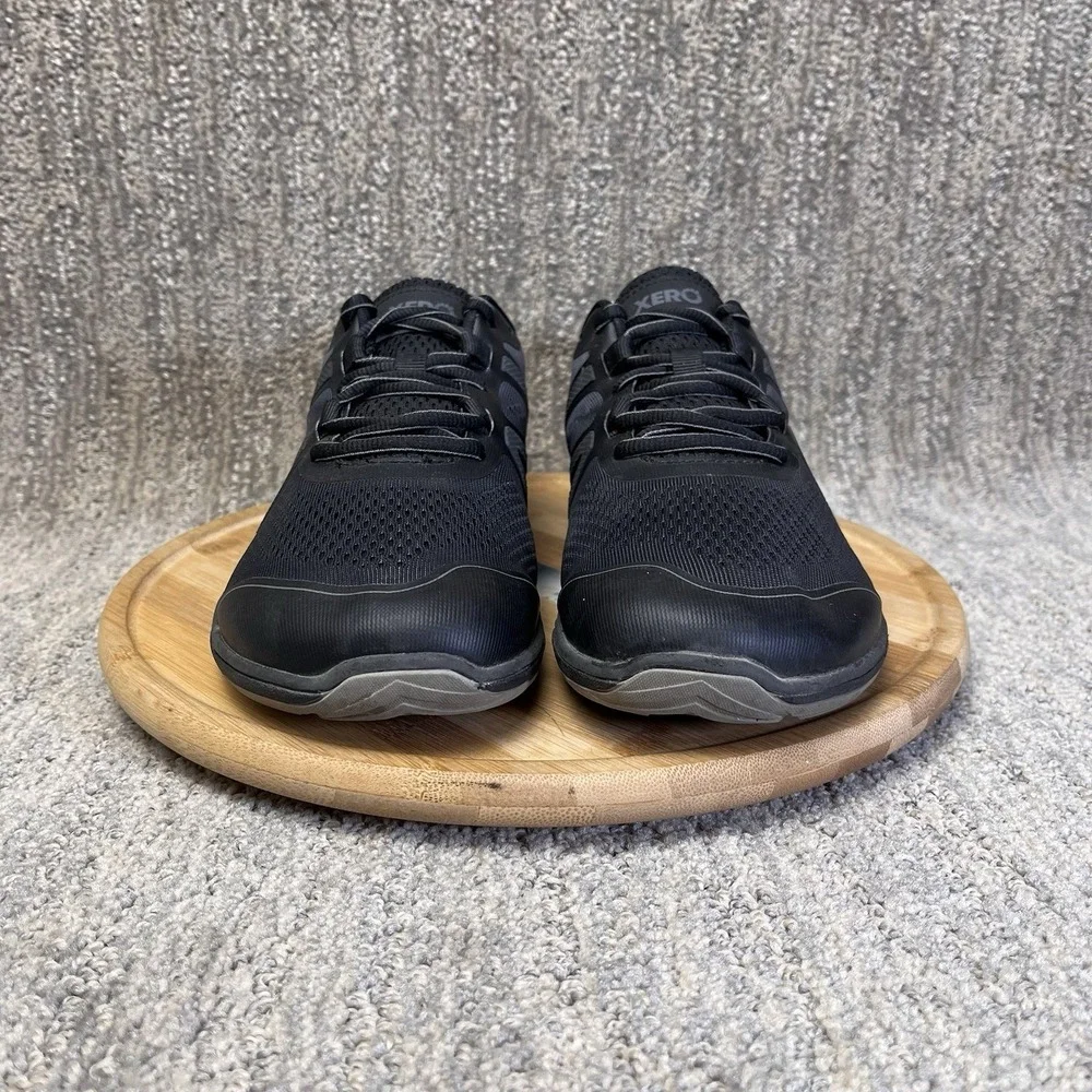 Xero Shoes HFS II Womens Size 9 Black Gray Barefoot Minimalist Running Shoes Gym